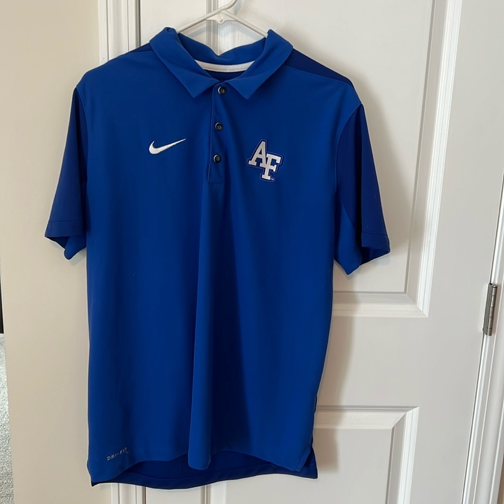 Nike Dri-Fit Air Force Academy Short Sleeve Polo Shirt